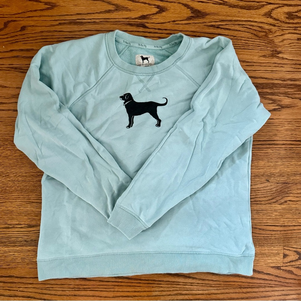 The Black Dog Light Blue Sweatshirt